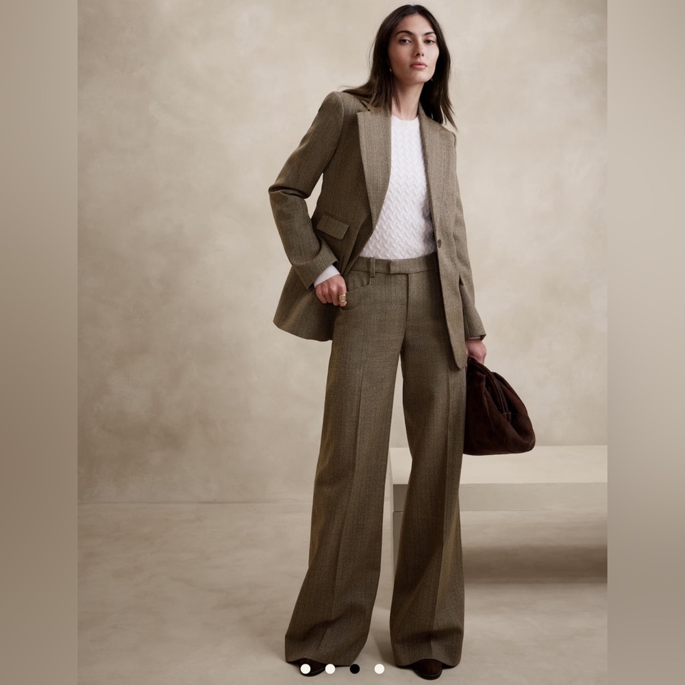 COPY - NWT Banana Republic Lido Wide-Leg Italian Wool Pant, Size 14